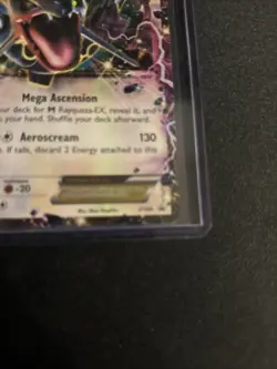 Pokemon TCG Rayquaza EX XY69 Holo Black Star Promo Card - Image 5
