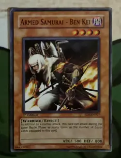 X 1 Armed Samurai - Ben Kei SD5-EN017 1st Edition NM-LP Yu-Gi-Oh Card - Image 1