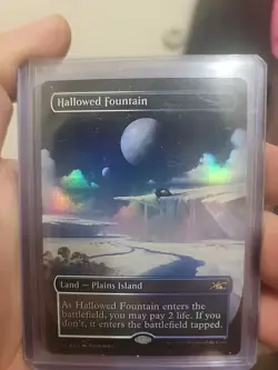 Hallowed Fountain (Borderless) Unfinity Foil - Image 1