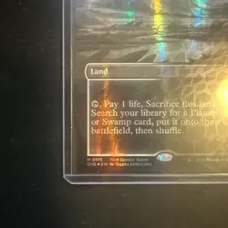 Marsh Flats (Borderless) (Dragonscale Foil) Special Guests Foil - Image 5
