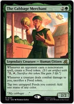 MTG Avatar: The Last Airbender The Cabbage Merchant (Rare) - Image 1