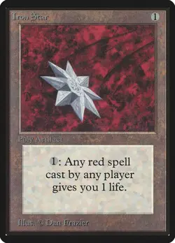 MTG Iron Star Beta Magic the Gathering - Image 1