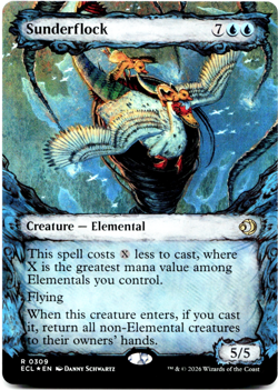 Sunderflock (Showcase) - FOIL - [Lorwyn Eclipsed] Magic - MTG ECL 0309 NM 💧 - Image 3
