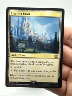 MTG Final FantasyStarting Town R 0289 FIN NM - Image 2