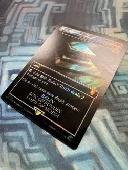 MTG Surge Foil Balin's Tomb - Ancient Tomb NM Unplayed Commander: LotR - Image 1