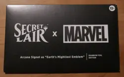 MTG Magic Secret Lair x Marvel Arcane Signet Rainbow Foil Edition New SEALED - Image 1