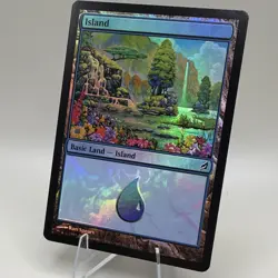 Magic: The Gathering Island Foil Basic Land 2007 Ron Spears Art Lorwyn #287 - Image 2