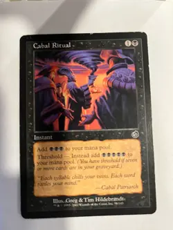 Cabal Ritual - Torment - Magic the Gathering MTG Nice! - Image 1