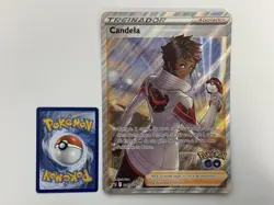 Brazil Exclusive Candela SWSH228 JUMBO Pokemon Go Stamped Promo Near Mint NM - Image 1