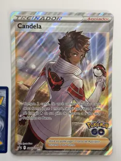 Brazil Exclusive Candela SWSH228 JUMBO Pokemon Go Stamped Promo Near Mint NM - Image 2