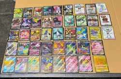 392 English Pokemon TCG Lot Ex, V, Full Art Promos - Image 1
