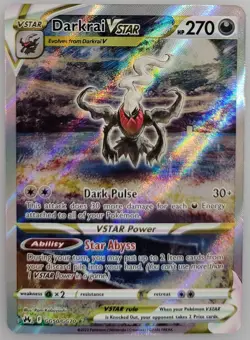 Darkrai VSTAR GG50/GG70 Pokemon Crown Zenith: Galarian Gallery Holo NM (3 of 4) - Image 1