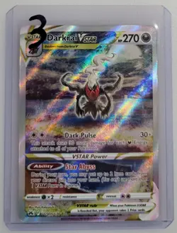 Darkrai VSTAR GG50/GG70 Pokemon Crown Zenith: Galarian Gallery Holo NM (3 of 4) - Image 3