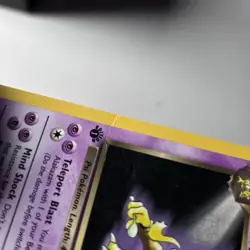 Dark Alakazam 1st edition Team Rocket 18/82 rare Pokemon - Image 2