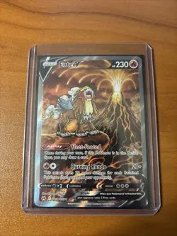 Entei v Crown Zenith Galarian Gallery Holo Ultra Rare Pokemon TCG GG36/GG70 - Image 1
