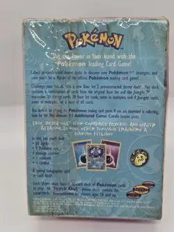Pokemon TCG Psych Out Theme Deck Sealed Original Base Set Jungle Vintage 1999 - Image 2