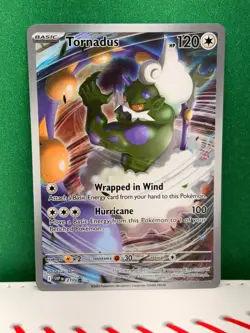 Pokemon TCG Tornadus Holo Black Star Promo #SVP210 NM SV White Flare Set - Image 1