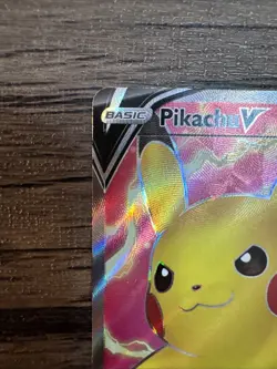 Pokemon TCG Vivid Voltage Pikachu v 170/185 Full Art Ultra Rare Card - Image 2
