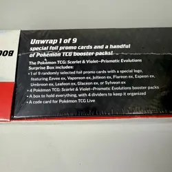 Pokemon Sam’s Club Prismatic Evolutions Surprise Box & Booster Bundle 2-Pack - Image 3