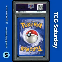 2000 POKEMON BASE SET 2 #8/130 HITMONCHAN HOLO RARE PSA 8 - Image 2