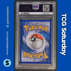 2013 POKEMON BLACK & WHITE LEGENDARY TREASURES MEW RADIANT COLLECTION PSA 4 - Image 2