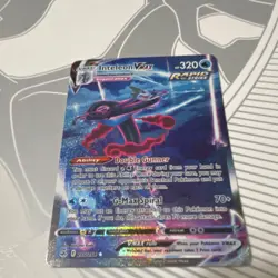 Pokemon Inteleon VMAX Secret Rare 323/198 Chilling Reign Rapid Strike Holo 320HP - Image 3