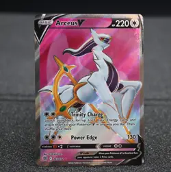 Arceus V (Full Art) 165/172 Ultra Rare Brilliant Stars Pokemon TCG - Image 1