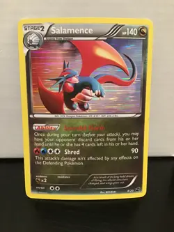 Salamence 8/20 Pokemon Dragon Vault Holo - Image 1