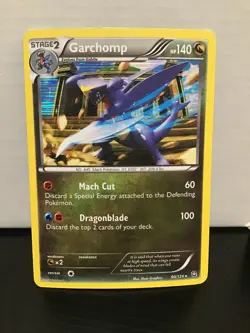 Garchomp 90/124 Pokemon Dragons Exalted Holo Rare - Image 1