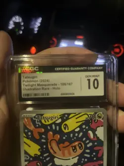 CGC 10 Tatsugiri 186/167 Pokemon Twilight Masquerade 🔥 - Image 3