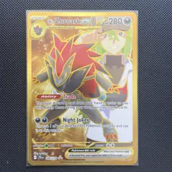 🔥N's Zoroark Ex 189/159 - Journey Together - Pokemon English (NM) - Image 1