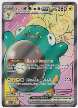 Iono’s Bellibolt ex SVP194 Black Star Promo NM – Pokemon TCG - Image 1
