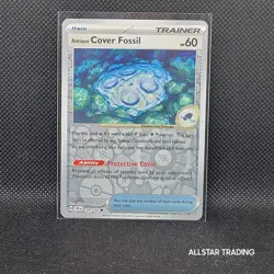 Rev Holo - Antique Cover Fossil 129/142 Pokemon Stellar Crown - Pokemon Scarlet - Image 1