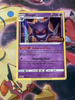 Gengar SWSH241 Pokemon Lost Origin Stamp Prerelease Black Star Promo - Image 1