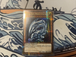Yugioh Blue-Eyes White Dragon Quarter Century Secret Rare MP24-EN001 Near Mint - Image 1