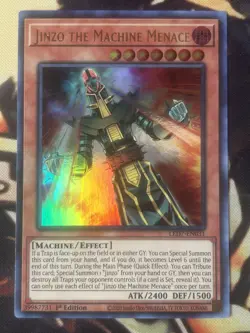 Yugioh: Jinzo The Machine Menace - LED7-EN031 - Ultra Rare - 1st Edition - NM - Image 1