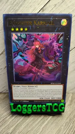 Yu-Gi-Oh! Exosister Karmael / BPRO-EN044 1st Edition NM - Image 1