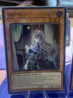 Yu-Gi-Oh Ghost Belle & Haunted Mansion DUDE-EN004 Ultra Rare 1st Edition - Image 2