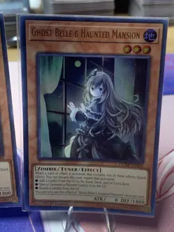 Yu-Gi-Oh Ghost Belle & Haunted Mansion DUDE-EN004 Ultra Rare 1st Edition - Image 4