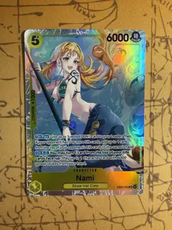One Piece EB-03 Nami EB03-053 - SR English Heroines Edition - Image 1