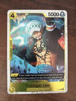 Trafalgar Law P-088 (Pirate Foil) Premium Booster The Best Vol. 2 Foil P-088 - Image 1