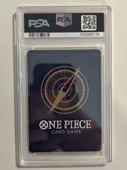 SANJI 2025 ONE PIECE CARRYING ON HIS WILL RARE ALT ART #OP13-027 PSA 9 - Image 2