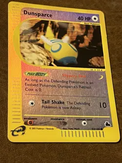 Pokemon TCG Skyridge Dunsparce Reverse Holo Card 53/144 English Edition - Image 4