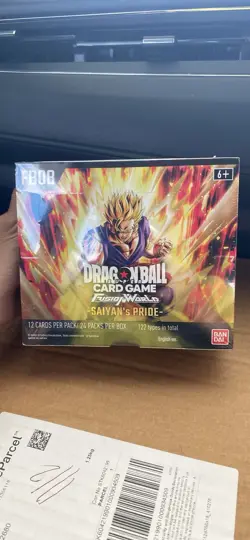 Dragon Ball Super Card Game Fusion World Booster Box FB08 saiyans pride - Image 1