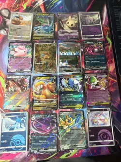 Pokemon 16 Card Lot nm V Max Mega Amazing Ex HOLO Rare Hits Only F23 - Image 1