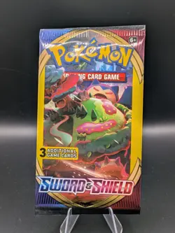 Pokemon Sword & Shield Snorlax Art Mini Booster 1 Pack 3 Cards - Image 1