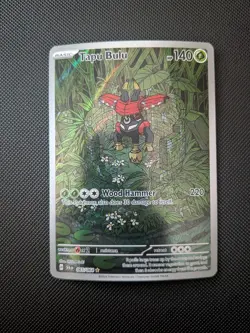 Pokemon Card TCG - Tapu Bulu 065/064 Illustration Rare Shrouded Fable NM - Image 1