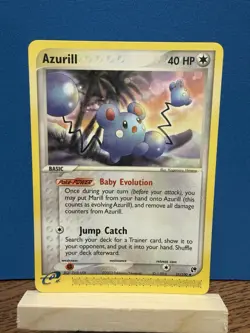 Pokemon TCG Azurill Sandstorm Card 31/100 E-Series NM Uncommon - Image 1