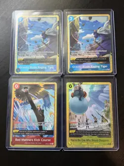 One Piece Event Alternate Art x4 Card Lot Premium Booster Not Mangas - Image 1