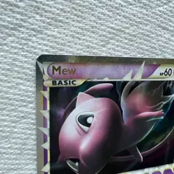 Mew Prime 97/102 Holo Ultra Rare Pokemon TCG Card HGSS Triumphant - Image 3